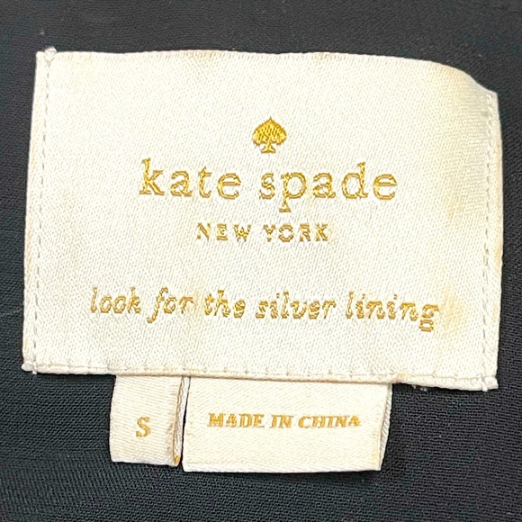 Kate Spade Glitzy Ritzy Dusk Buds Print Mini Dress Size S NWOT - Picture 11 of 12